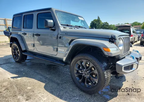 2023 Jeep Wrangler Sahara 4Xe from USA, damaged, VIN 1C4JJXP69PW661201